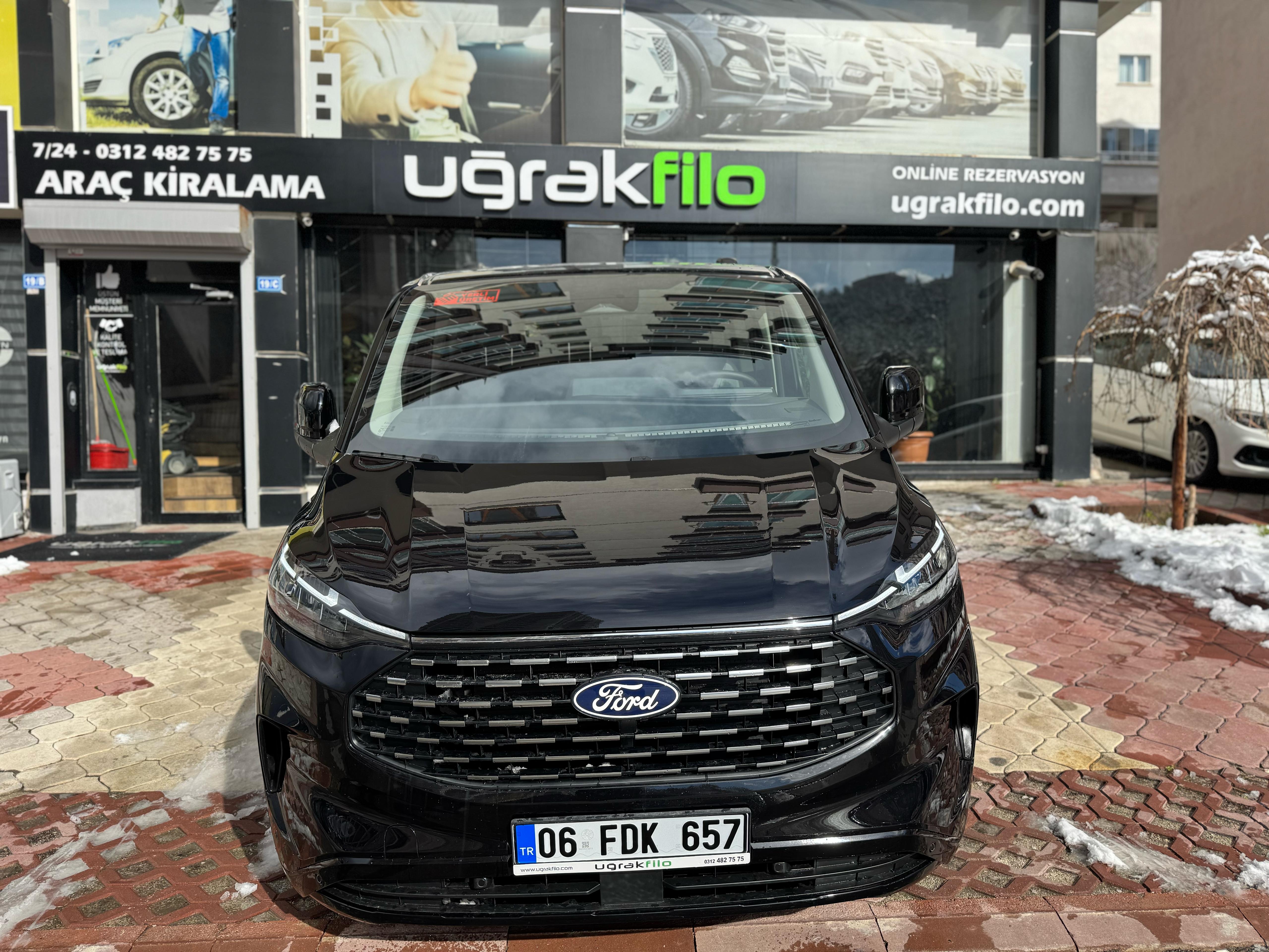 FORD CUSTOM  8+1 DİZEL OTOMATİK  - ANKARA ARAÇ KİRALAMA