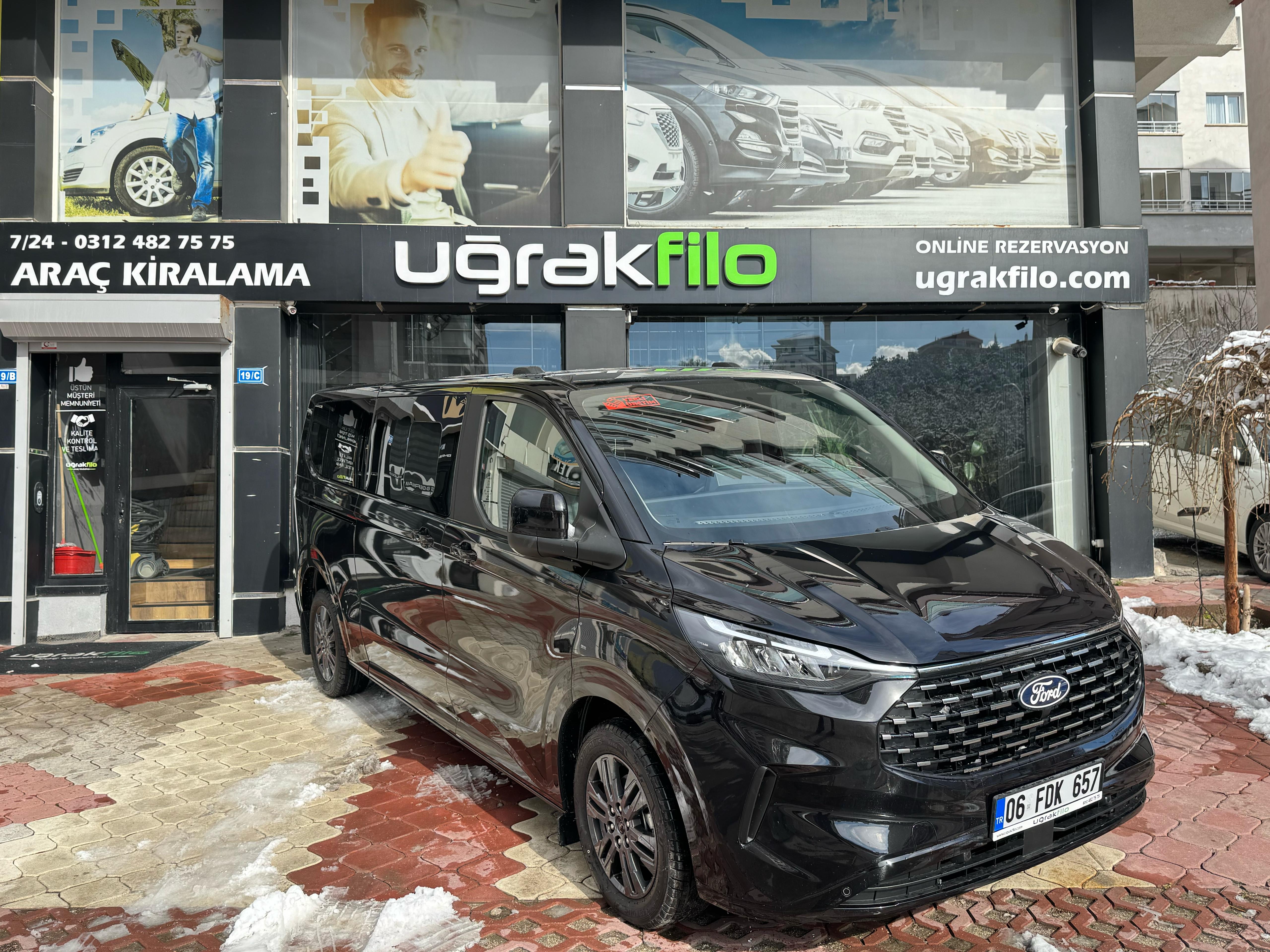 FORD CUSTOM  8+1 DİZEL OTOMATİK  - ANKARA ARAÇ KİRALAMA
